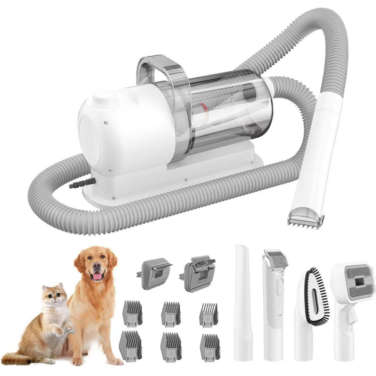 Pet-friendly electrostatic hair vacuum cleaner