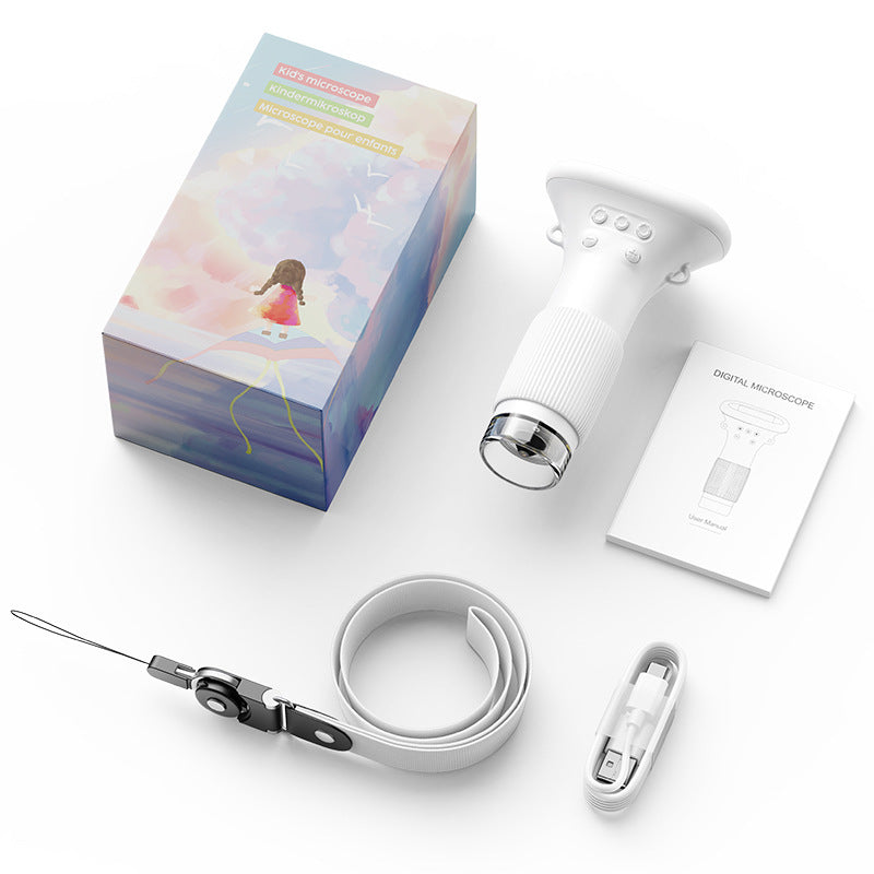 Portable Handheld Digital Microscope for Kids
