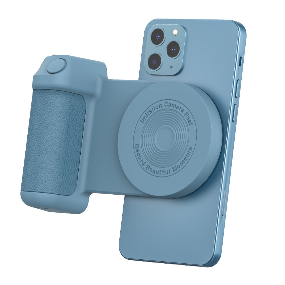 Magnetic Bluetooth Camera Grip with Wireless Charging
