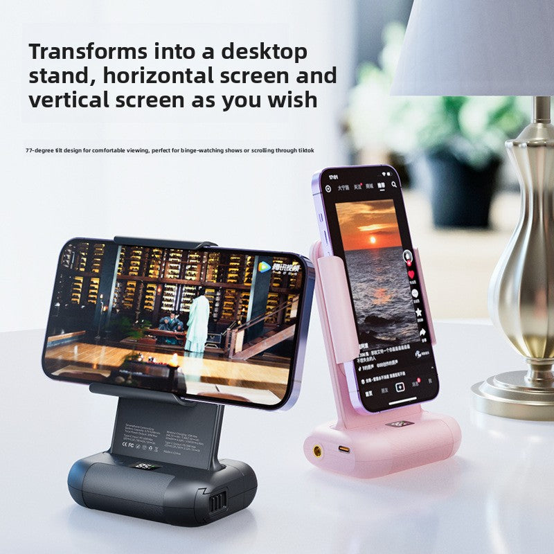 Magnetic Bluetooth Camera Grip with Wireless Charging