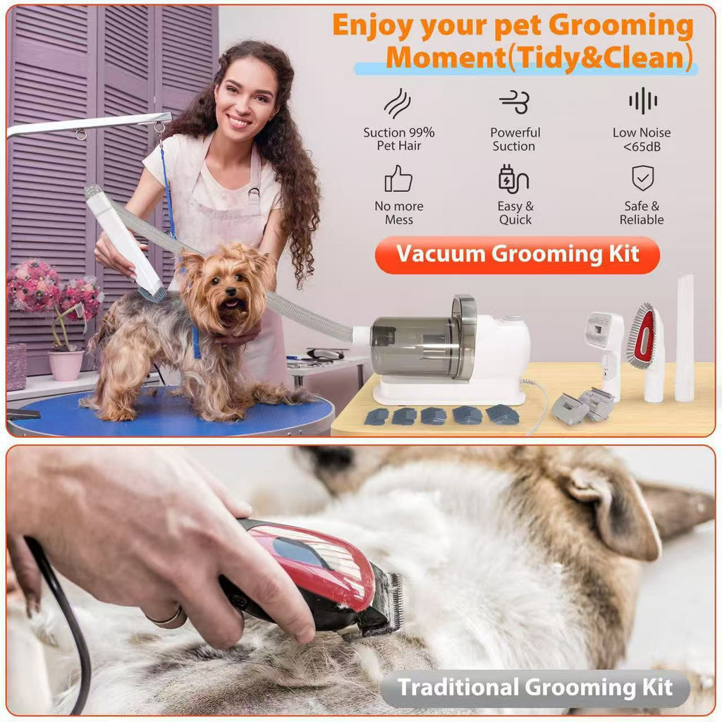 Pet-friendly electrostatic hair vacuum cleaner